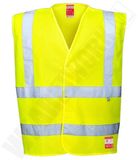Portwest FR71 Veiligheidshesje vlamvertragend en antistatisch S/M Geel