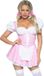 Leg Avenue Gingham Dress Pink, White L