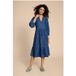 White Stuff Naya Denim Mini Dress Mid Denim Taille : 8 REGULAR