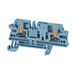 Weidmüller 2898690000 Bloc de jonction de base pour fiche avec composant borne à enficher bleu 50 pc(s)