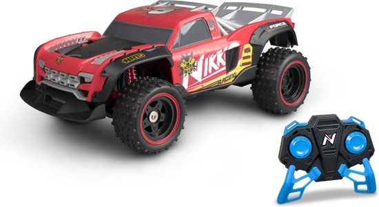 NIKKO RC Pro Trucks Bestuurbare Auto - 14 km/h - Rood - 1:12 Schaal