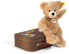 Steiff Teddybeer „Finn“ 28 cm beige met koffer