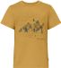 VAUDE Lezza T-shirt, functioneel shirt, kinderen, unisex, savanna, katoen, 104