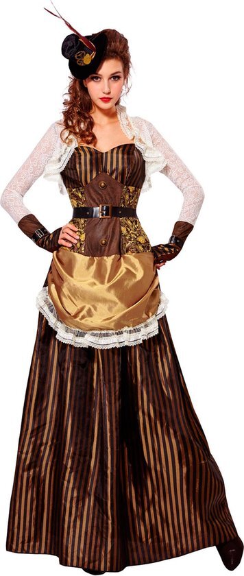 Generik Steampunk barok kostuum voor vrouwen