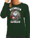 Bellatio Decorations Bol Foute Kerst sweater / kersttrui Dont fuck with Santa groen voor dames - Kerstkleding / Christmas outfit XXL