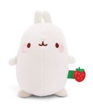 NICI Molang Lapin en peluche Rose, Blanc Polyester 12 cm
