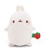 NICI Molang Lapin en peluche Rose, Blanc Polyester 12 cm