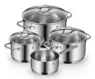 WMF Provence Plus 4-delige pannenset RVS Inductie