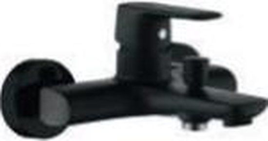 Aloni Mat Zwart Bad/Douchemengkraan - Met Handdouche - Modern