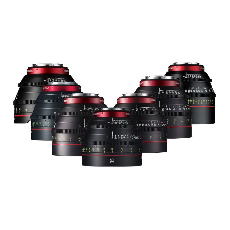 Canon DU EF 7 Primes Bundle 14/20/24/35/50/85/135 MTR
