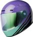 John Doe JD/One Spectral Helm - Integraalhelm - Paars/zwart/turquoise - XL