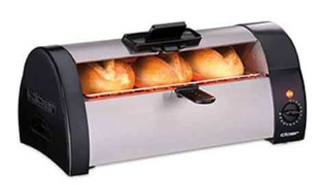 Cloer 3080 Grill-oven - Zwart, Roestvrijstaal