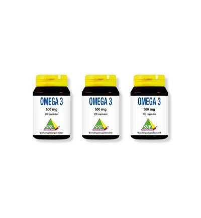 SNP Omega 3 500 mg 2 + 1 actie (600CA)