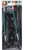 KnitPro Zing aiguilles circulaires 100cm 8.00mm - 3 pièces