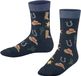 FALKE Little Cowboy gedessineerd katoen Sokken kinderen blauw - maat 23-26