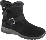 Rieker L7179 Vrouwen Zwart Leer Veterboots Maat 37