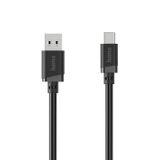 Hama 00201812 USB-laadkabel USB 2.0 USB-A stekker, USB-C stekker 2 m Zwart