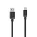 Hama 00201812 USB-laadkabel USB 2.0 USB-A stekker, USB-C stekker 2 m Zwart