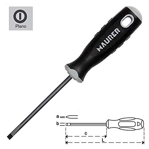 Maurer 2324760 Uitgeholde schroevendraaier 0,8 x 4,0 x 75