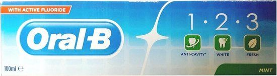 Oral-B Tandpasta Fresh Mint 100 ml - 5013965953354