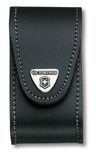 Victorinox Gürteletui, Leder, mit Klettverschluss, Schwarz