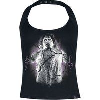 The Exorcist by Killstar Killstar Unclean Spirit Halter Top - Zwart