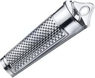 Westmark Nootmuskaatrasp, met opbergvak voor nootmuskaat, lengte: 15 cm, roestvrij staal, zilver