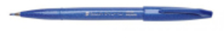 Pentel Sign SES15C brushpen blauw