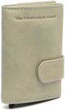 The Chesterfield Brand Leren kaarthoes Iriona Cardholder Ocean Green Nivala beige