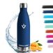 Drinkfles Roestvrijstalen drinkfles, 500 ml, BPA-vrij, thermosfles, waterfles, dubbelwandig, geschikt voor koolzuurhoudende dranken, sportfles