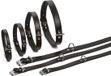 Beeztees - Halsband Hond - Leer - Zwart - 32-37 cm x 16 mm
