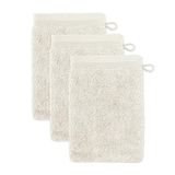 Möve Superwuschel Washandje, 15 x 20 cm, van 100% katoen, set van 3 stuks