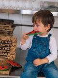 OLI & CAROL Pizza puzzel watermeloen meerkleurig