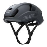 Sena S Mesh Intercom Slimme Racefietshelm (Mat Grijs, L)