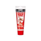 Bostik Sader Allesvuller – gebruiksklare binnenvulpleister – alle ondergronden – vullen en egaliseren van gaten en scheuren tot 1 cm – afdichting gipsplaat – 1 tube 330 g