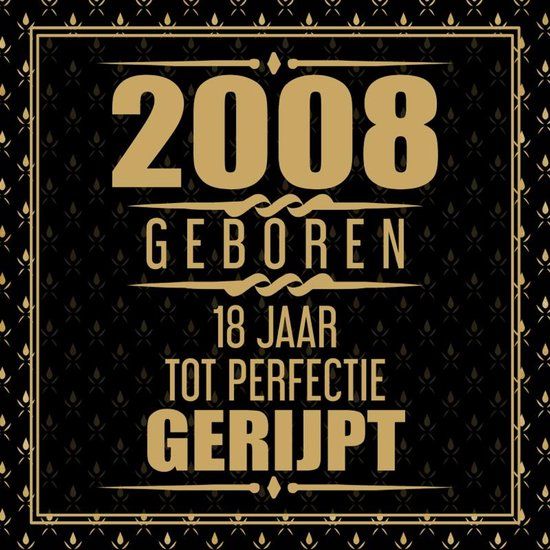 2008 Bookmundo 2008 Geboren 18 Jaar Tot Perfectie Gerijpt