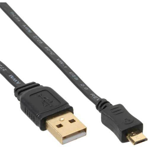 Inline 31705F USB-kabel 0,5 m Zwart