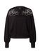 ONLY Sweatshirt 'ONLBROOKE' zwart / wit