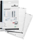 Durable Badgekaart 1455 bedrukbaar 54x90mm 200 stuks Wit