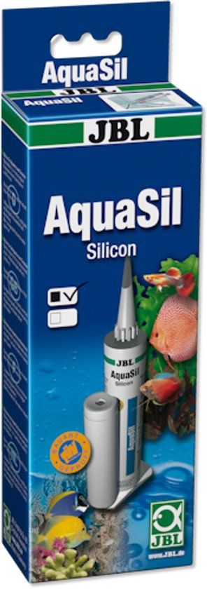 JBL Aquasil Zwart - 80 ml - Aquarium Silicone Sealant