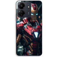 Maniacase Hoesje voor Xiaomi Redmi 13C 4G Iron Man gevecht