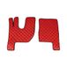 Lampa 96160 tapijt van kunstleer, rood