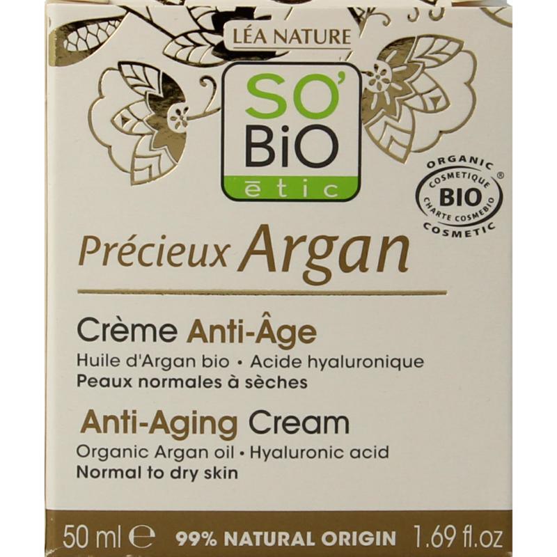 so bio etic Argan anti-aging day cream 50 ML