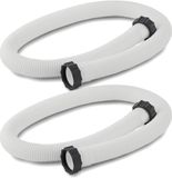 Merkloos / Sans marque Intex 2 Stuks Zwembadslang – Diameter 38 mm – Lengte 150 cm – Geschikt voor Filterpomp & Zoutwatersystemen – Accessoire Vervanging