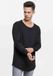 Urban Classics Shaped Fashion Long Sleeve Tee heren Top met lange mouwen (1-Pack)