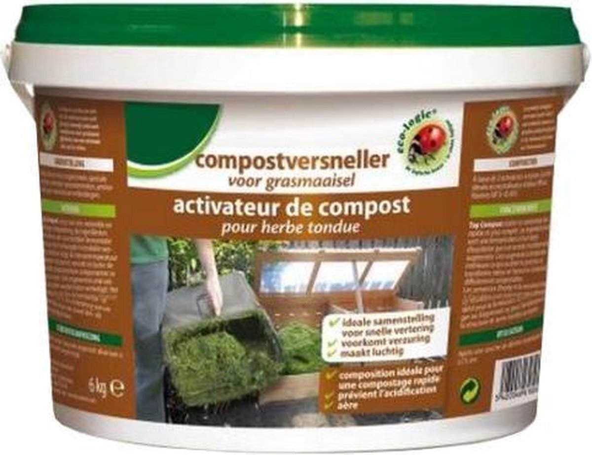 - Compostversneller voor grasmaaisel - 6 kg