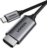Ugreen USB C Kabel naar 4K HDMI 1.5 meter - Zwart