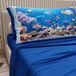 PETTI Artigiani Italiani - Beddengoed van katoen met kussenslopen in digitale print, dubbel beddengoed, elektrisch blauw, 100% Made in Italy