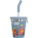 SIGG - Kinderbeker met deksel en rietje - Siliconen deksel en Tritan-rietje - Spatwaterdicht - BPA-vrij - Licht en robuust - Brandweer - 0,35 liter