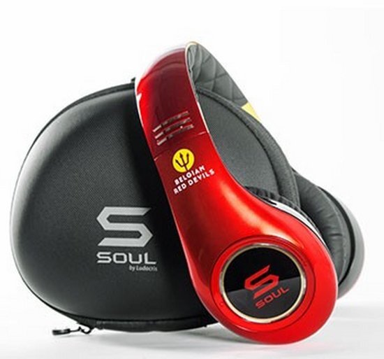 SOUL Sl300 Red Devils - On-ear koptelefoon - Rood rood